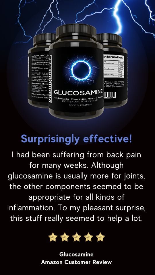 Glucosamin ist ein wirksames Nahrungsergänzungsmittel gegen Rückenschmerzen