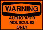 Warning sign.