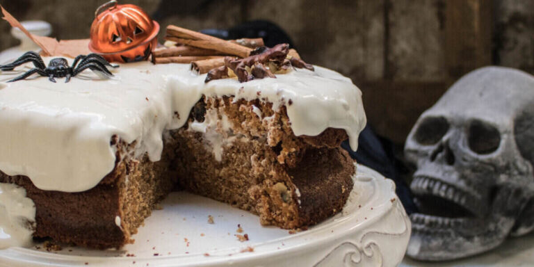 Halloween Keto Carrot Cake