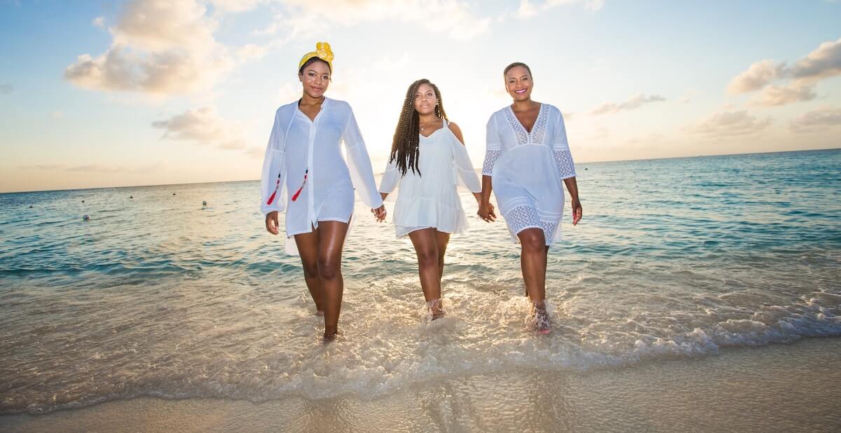 3 Damen bereiten sich auf den Sommer vor