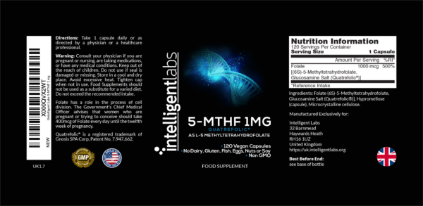 1 MG 5 MTHF L-Methylfolate – Bild 2