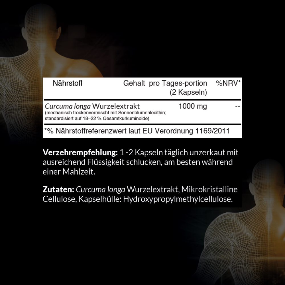Intelligent Labs Curcumin 1000mg - Image 3