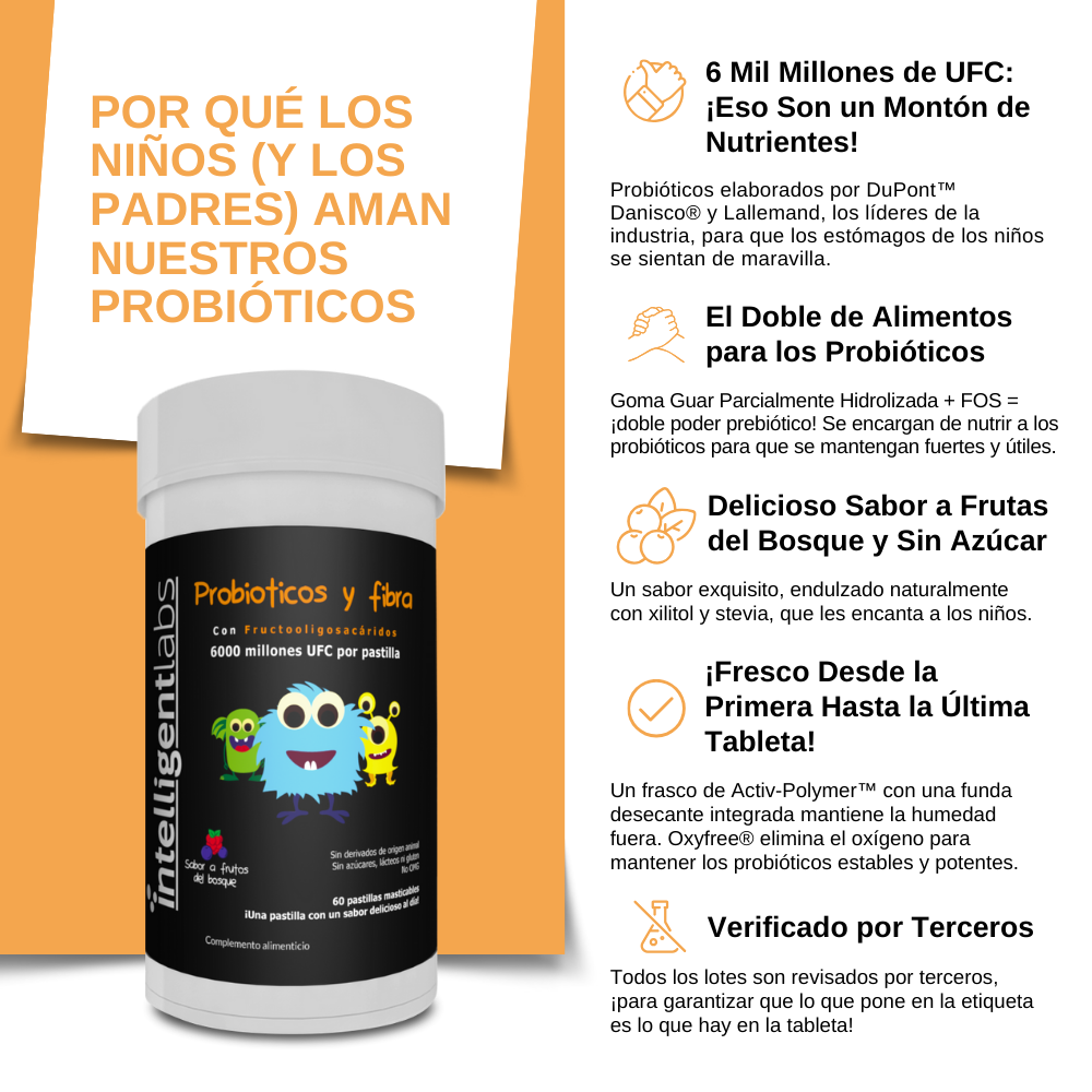 Probióticos con Prebióticos para Niños - Imagen 5