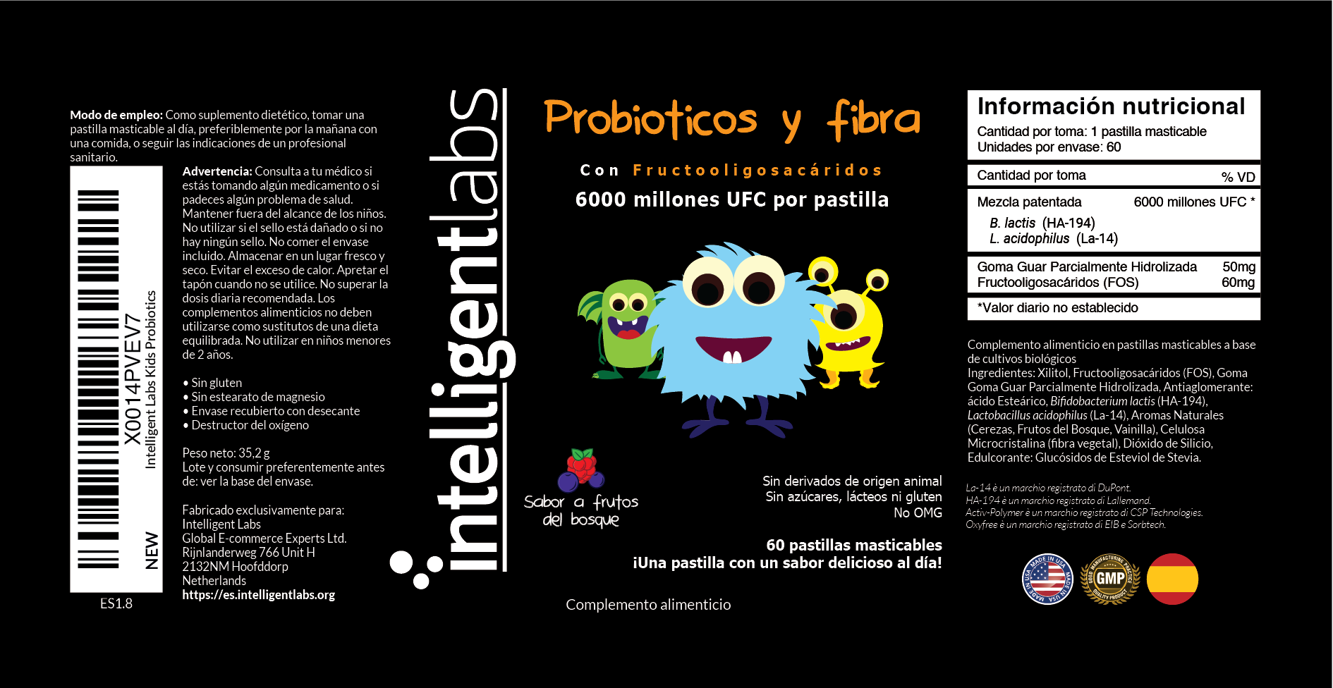 Probióticos con Prebióticos para Niños - Imagen 2