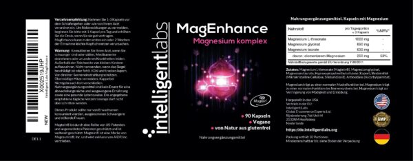 Complesso di magnesio MagEnhance - immagine 2