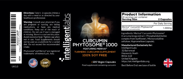 Meriva Curcumin Phytosome 1000mg - Image 2