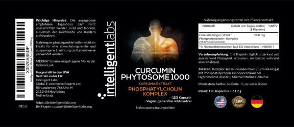 Fitosoma di curcumina Meriva 1000 mg - immagine 2