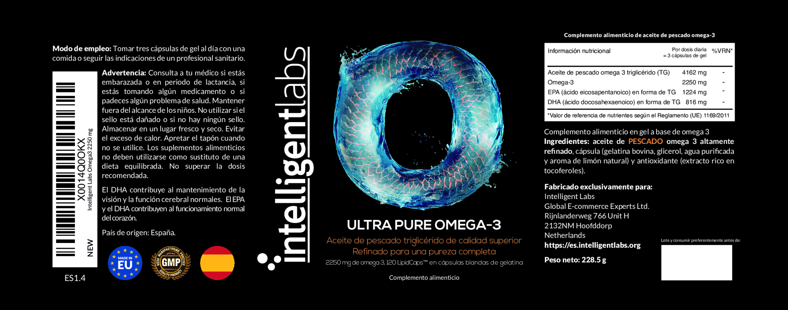 Omega-3 Ultra Puro - Imagen 2