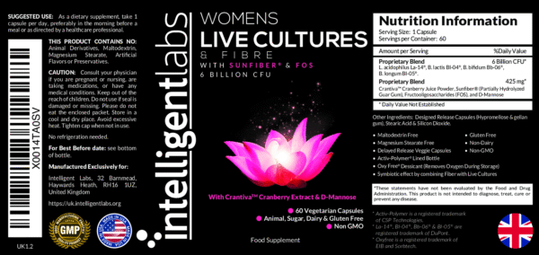 Women's Live Cultures and Fibre - Image 2