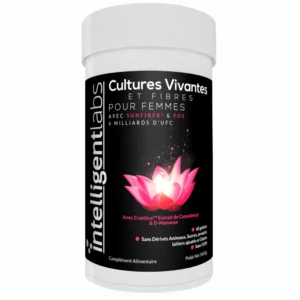 Cultures vivantes avec fibres pour femmes