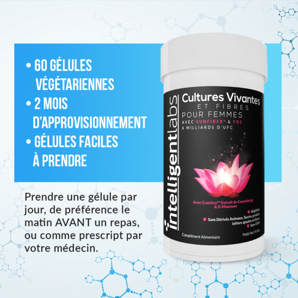Cultures vivantes avec fibres pour femmes – Image 3