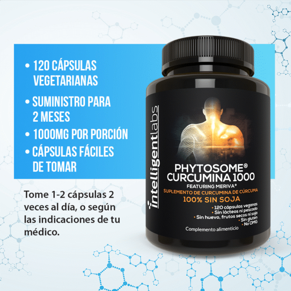Fitosoma de Curcumina Meriva 1000mg - Imagen 3