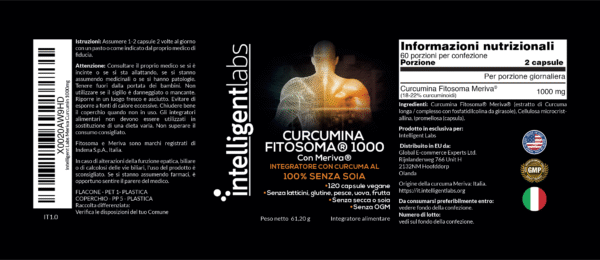 Fitosoma di curcumina Meriva 1000 mg - immagine 2