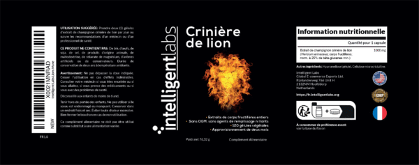 Extrait de champignon crinière de lion – Image 2