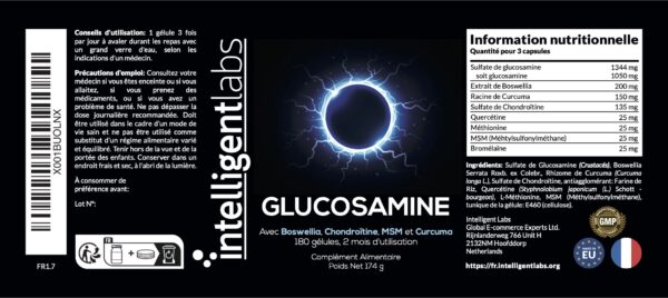 Glucosamine avec chondroïtine et MSM – Image 2