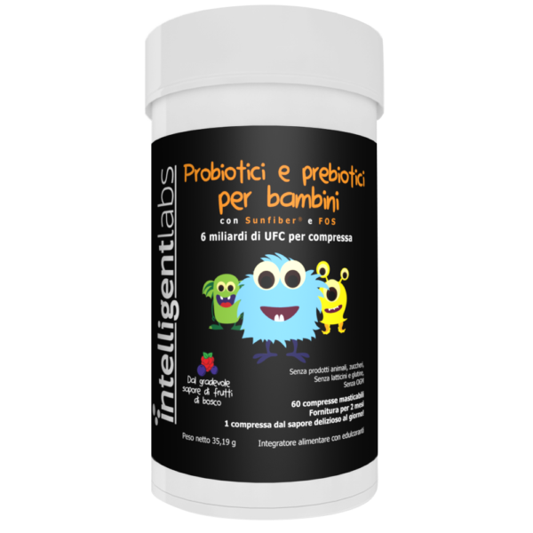 Probiotici per bambini con fibre