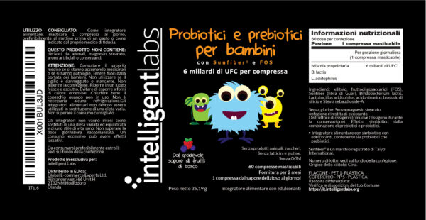 Probiotici per bambini con fibre - immagine 2