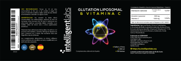 Glutatión Liposomal + Vitamina C - Imagen 2