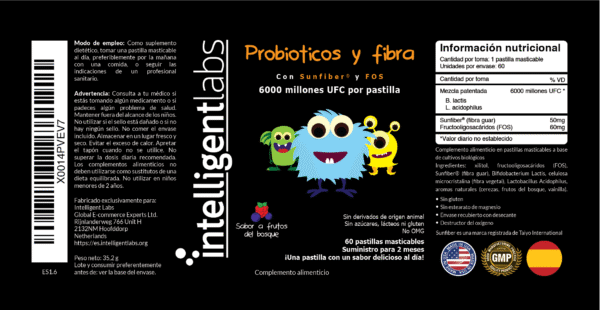 Probióticos con Prebióticos para Niños - Imagen 2