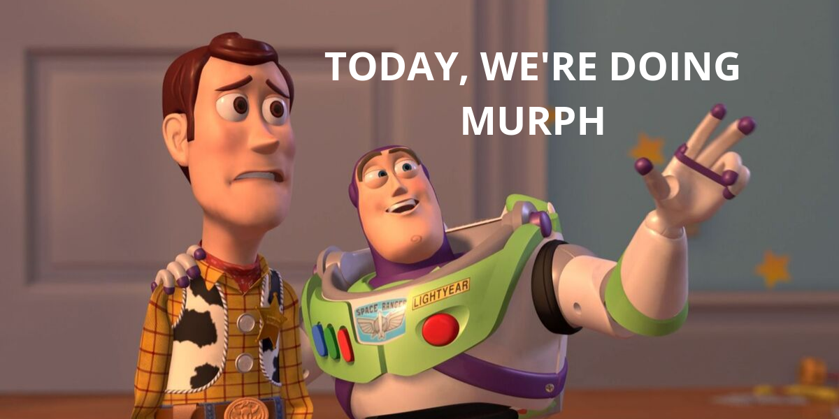 meme de woody y buzz lightyear haciendo murph