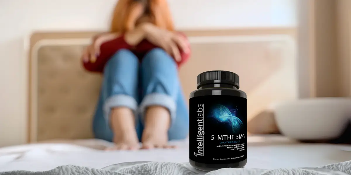 Hauptbild für Blog zur Einnahme von 5-MTHF-Folsäure gegen Depressionen