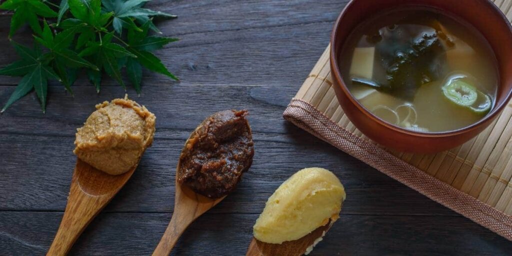 miso y sopa de miso