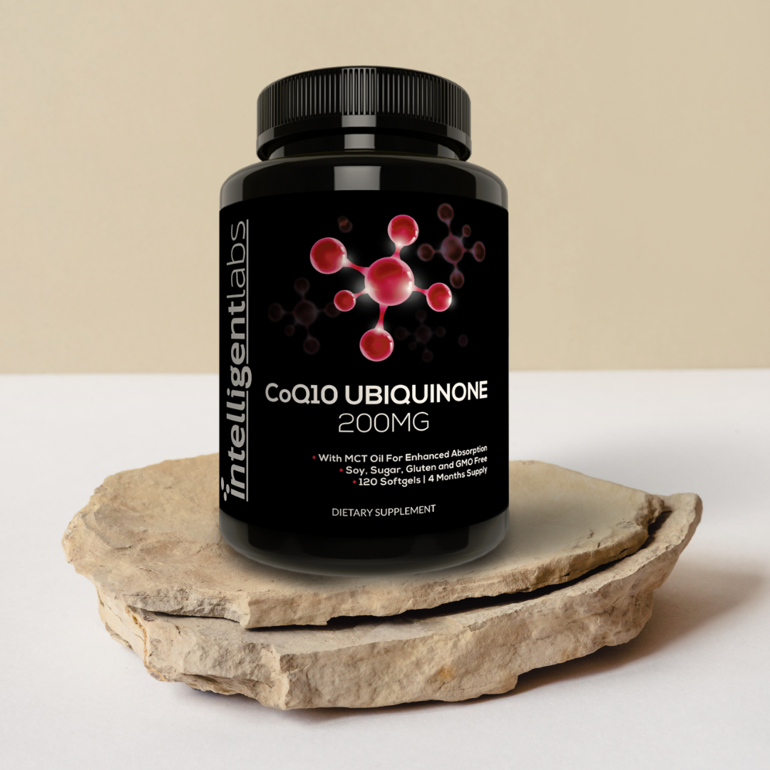 flacon d'ubiquinone CoQ10