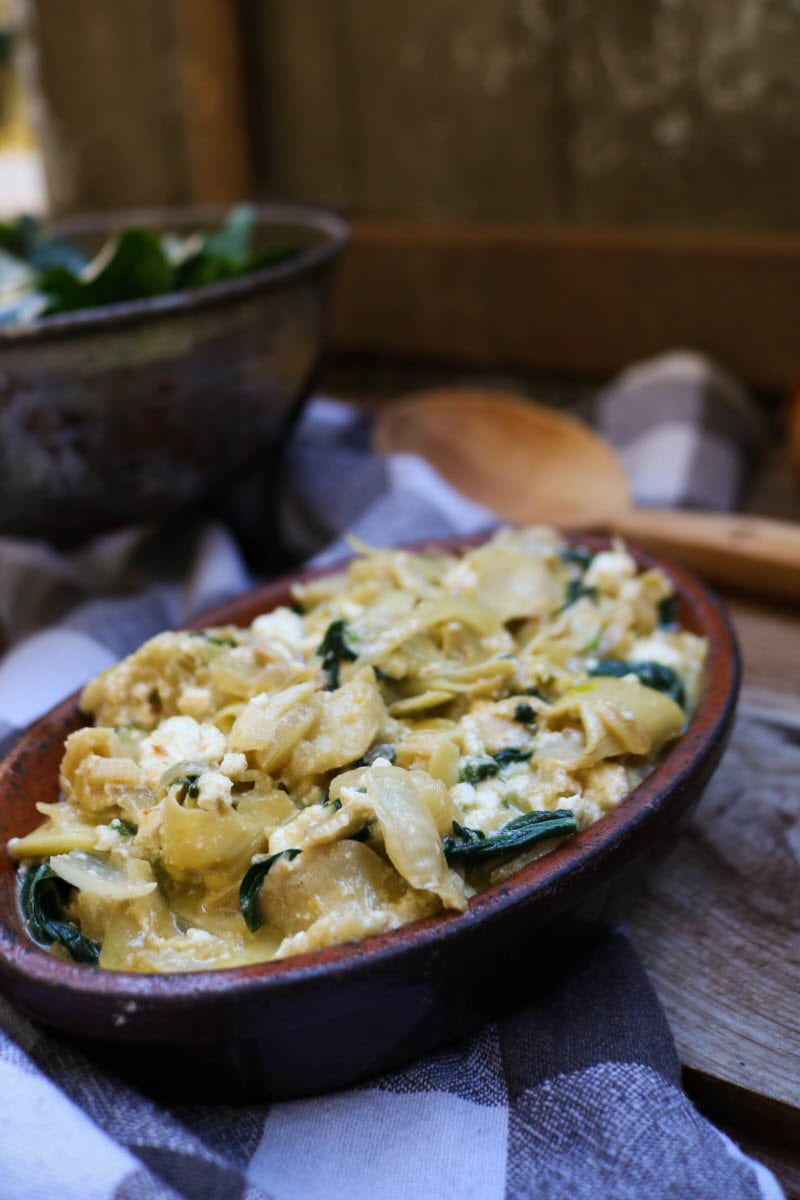 chicken spinach artichoke dip keto recipe