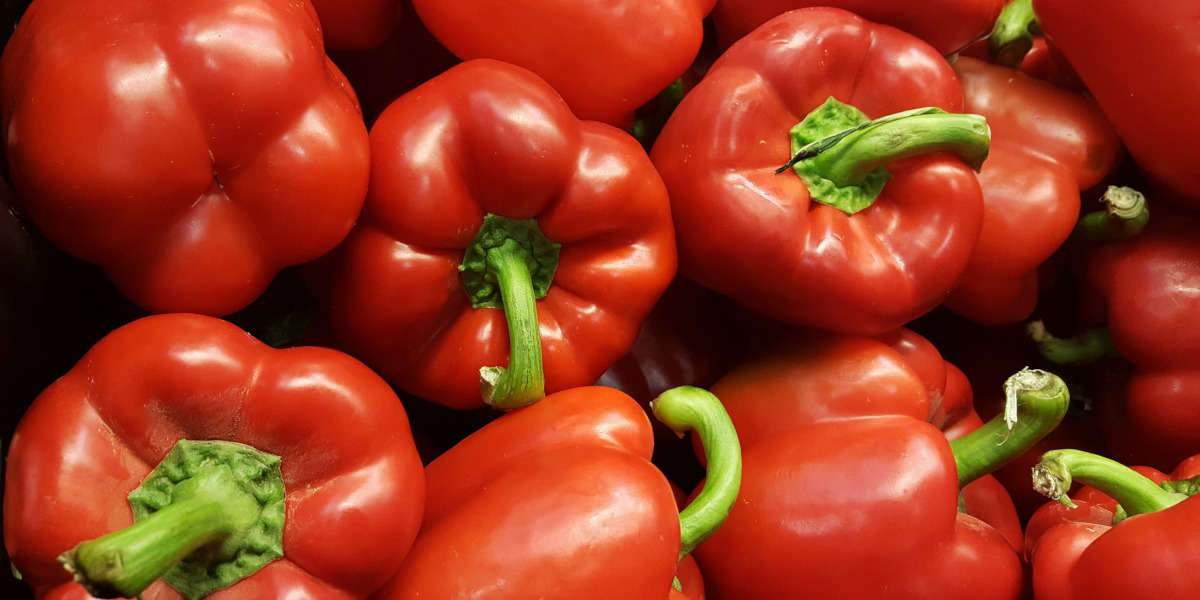Pimientos rojos.
