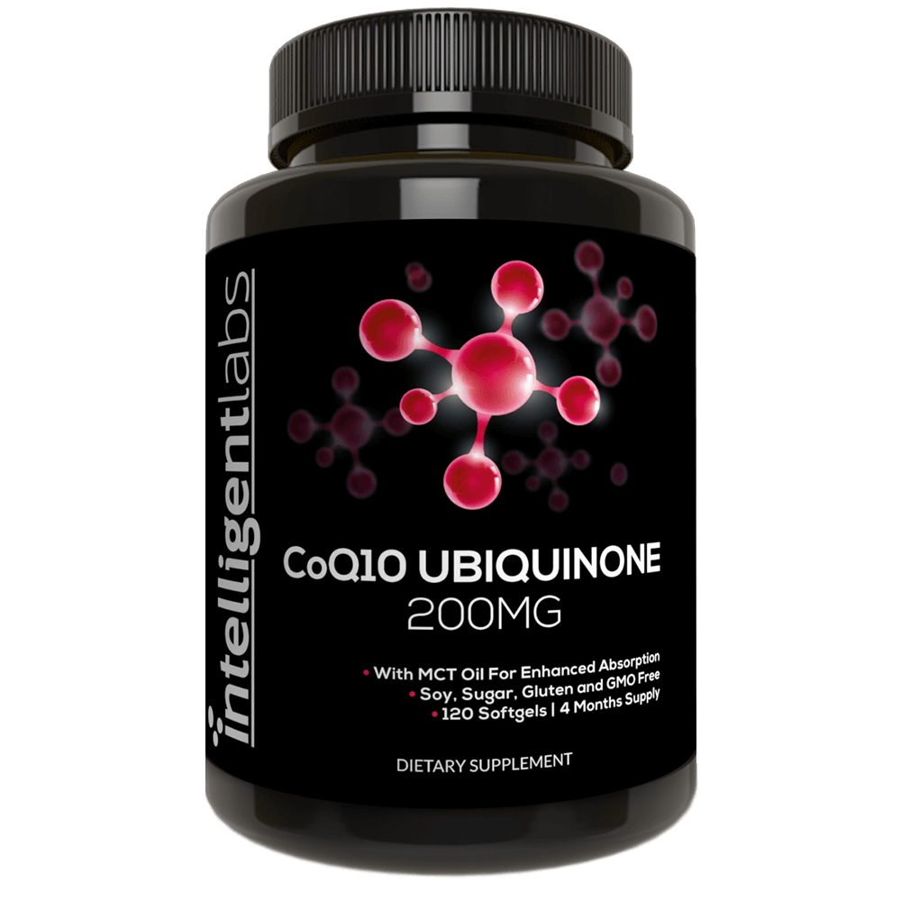flacon d'ubiquinone coq10 200 mg