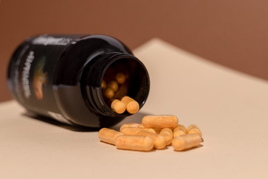 confezione di curcumina fitosoma con capsule
