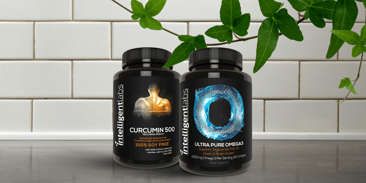 confezioni di curcumina e omega-3