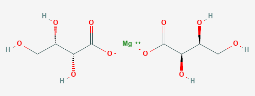estructura química del l-treonato de magnesio