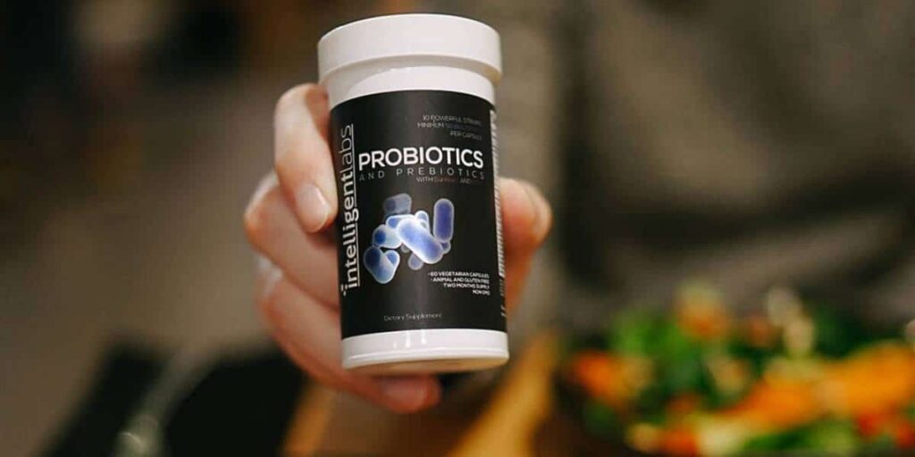 Probiotici per adulti con prebiotici di Intelligent Labs