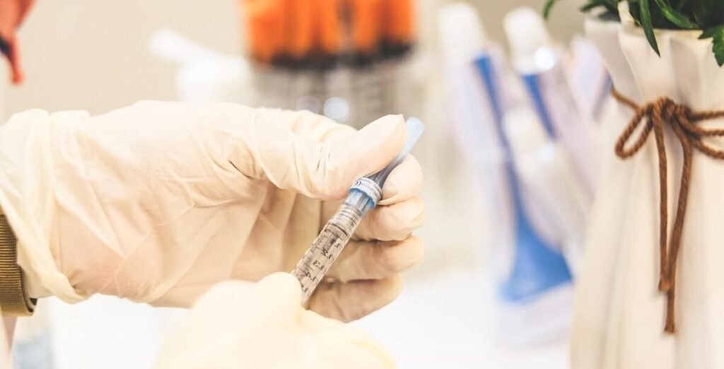 Vorbereitung einer intravenösen GSH