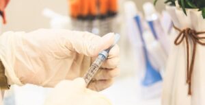 Preparazione di una dose di GSH per via endovenosa