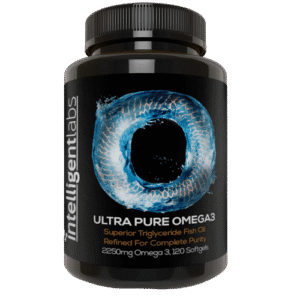 Ultra Pure Omega-3 Fish Oil supplement from Intelligent Labs