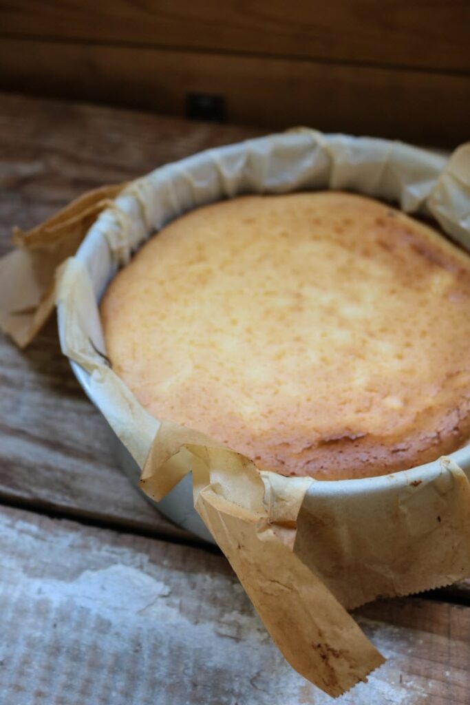 keto cheesecake recipe - bake