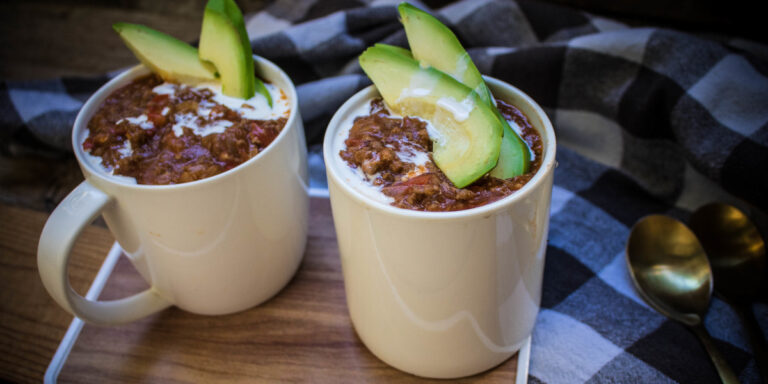 Keto Chili in a Mug