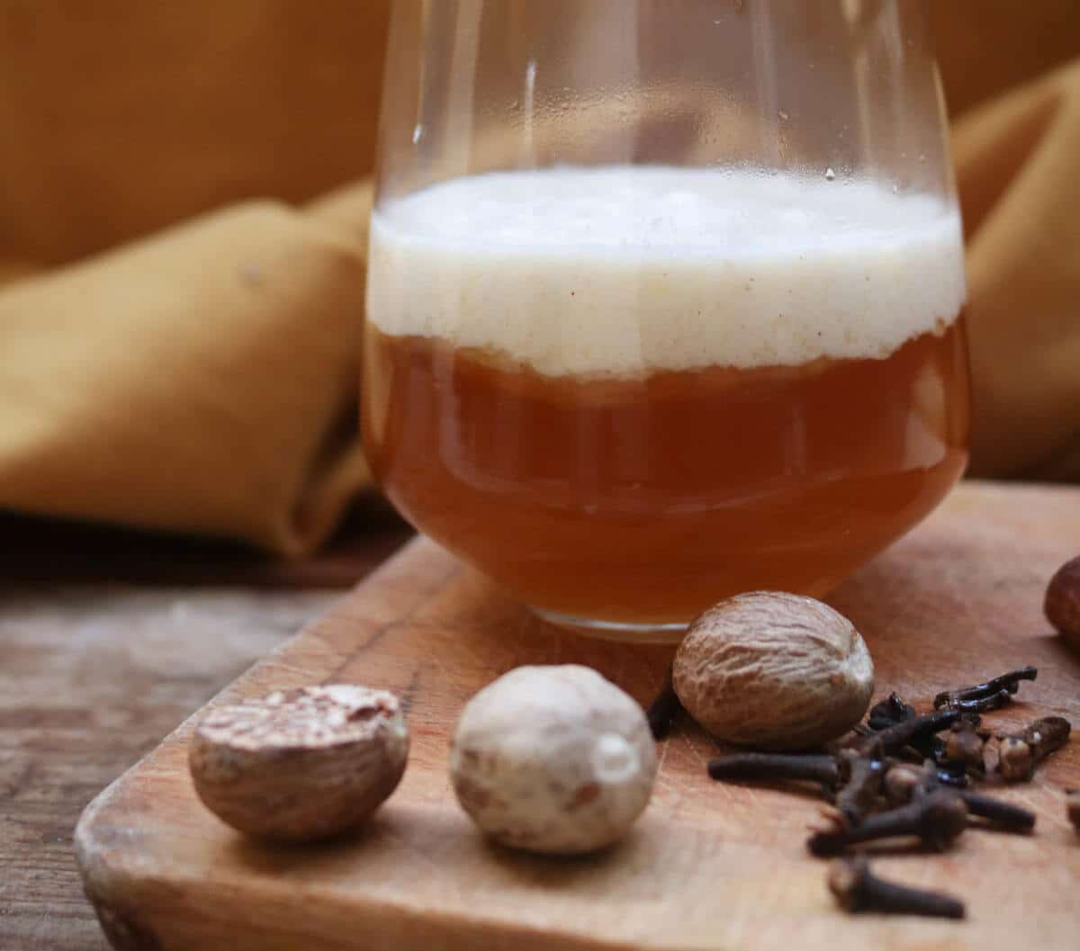 Mocktail "rhum" chaud au beurre
