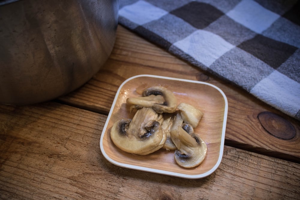 mushroom slices for garnish – keto recipe mushroom slices for garnish - keto recipe