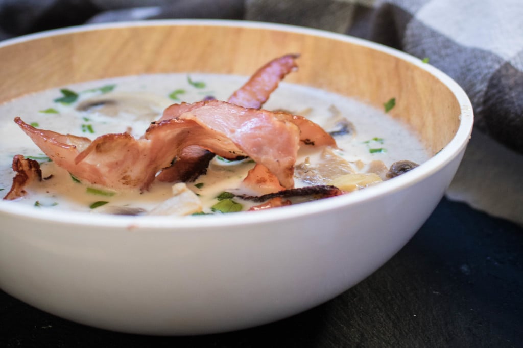 keto mushroom soup recipe