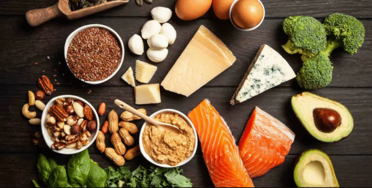 Alimentos baixos em calorias para dietas paleo e keto