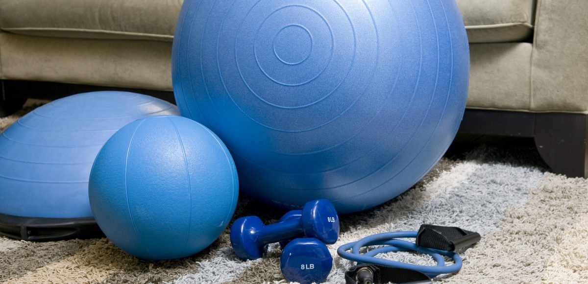 Es hora de usar instrumentos de fitness para hacer deporte en casa