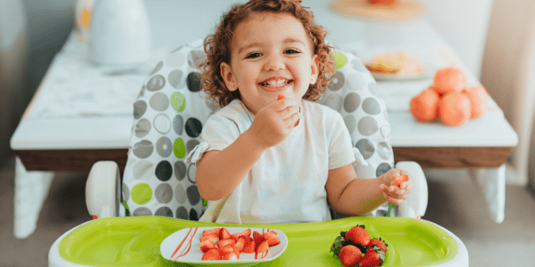 imagen destacada del artículo sobre probióticos para niños pequeños