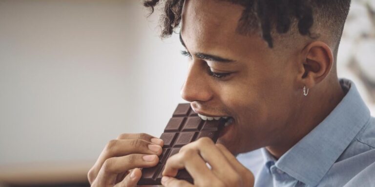 Immagine caratteristica del post sul cioccolato come supercibo