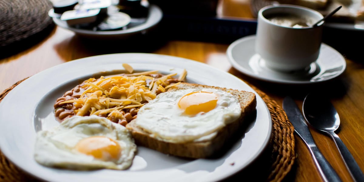 Los huevos, las judías y el pan son fuente de folato
