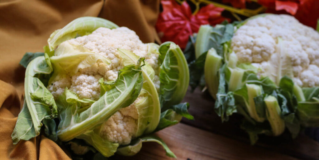 Step 1 on how to make cauliflower keto mash