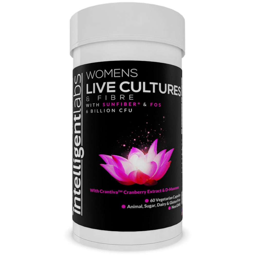 women's live cultures and fibre from intelligent labs