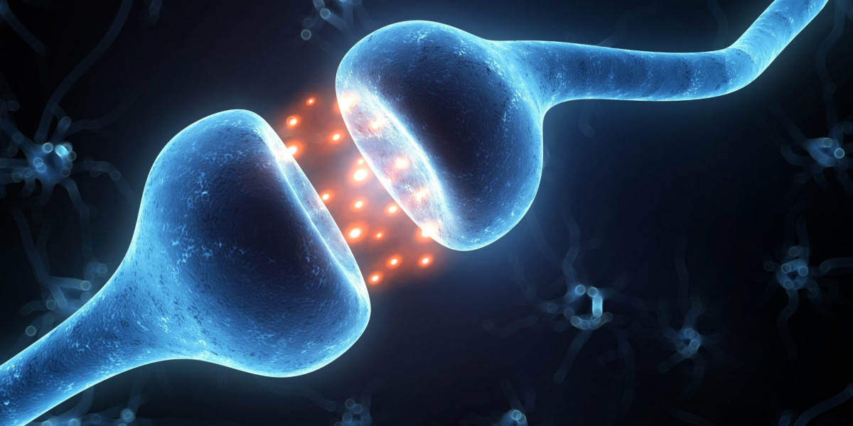 Magnesium hilft beim Lernen und der allgemeinen Gehirnfunktion - zur Veranschaulichung eine Gehirnsynapse